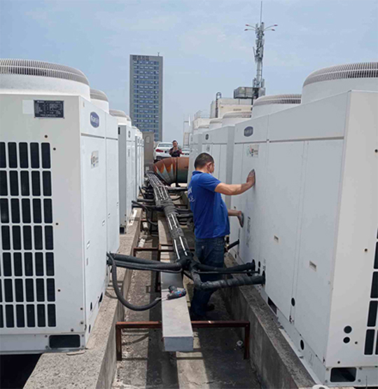 余干中央空调制热和不制冷系统维修方法